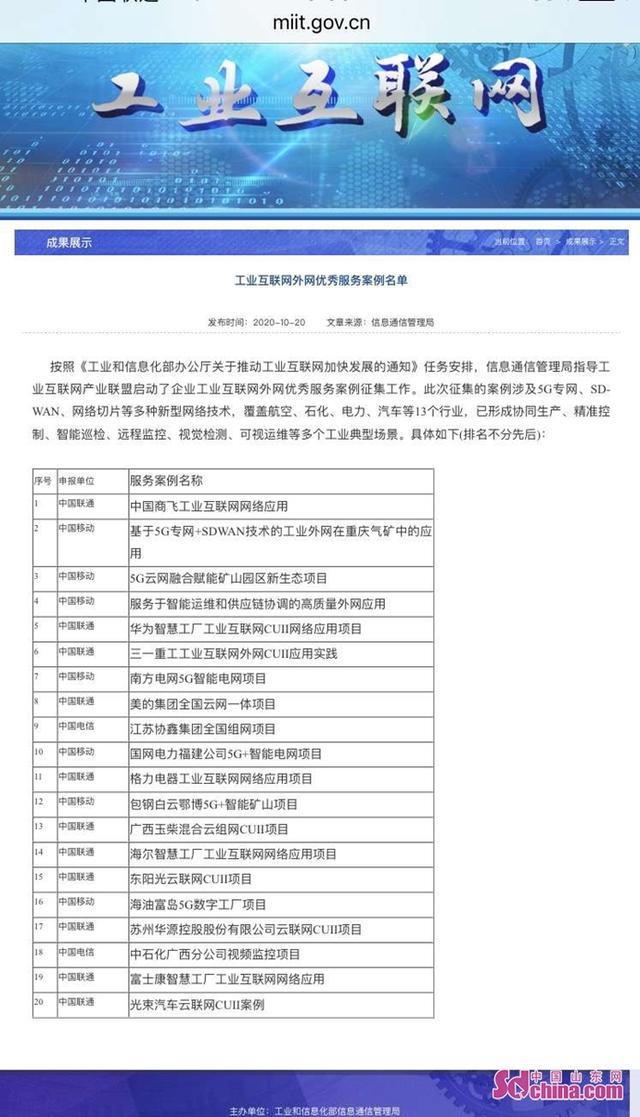 青岛联通与海尔携手打造智慧工厂 工业互联网数据服务荣获国家认可